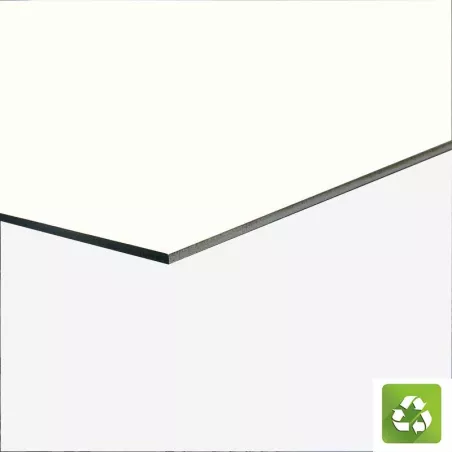 Chapa aluminio blanco 9159T | Aspecto Mate - En stock