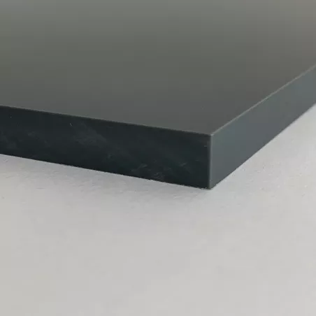 PVC Gris - Aspecto cepillado