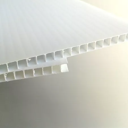 Plancha de PP celular blanco Alvéolon® | En stock en SUNCLEAR