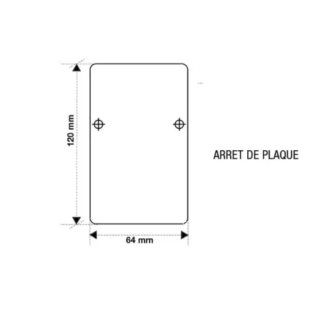 KIT Finales de placa para portador