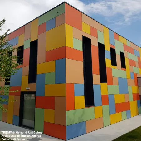 Trespa® Meteon® Duo Uni Colours | Revestimiento madera composite
