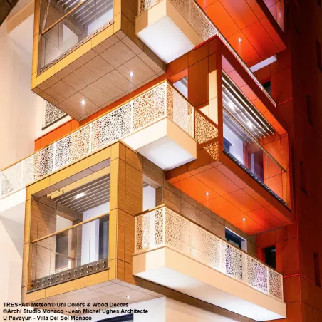 Trespa® Meteon® Wood Decors Satin | Revestimiento madera composite