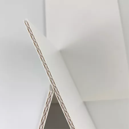DISPA® Blanco I Panel de papel ecológico