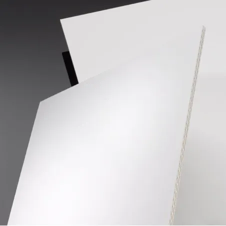 DISPA® Blanco I Panel de papel ecológico