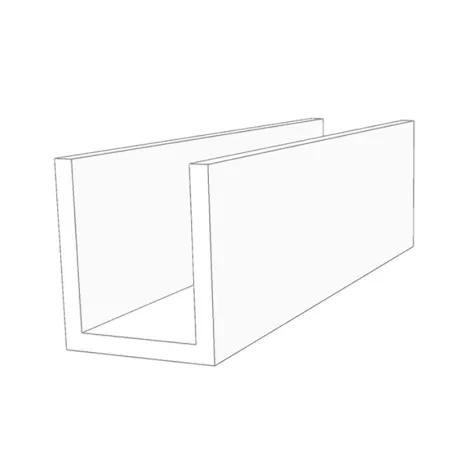 Perfiles PVC Blanco