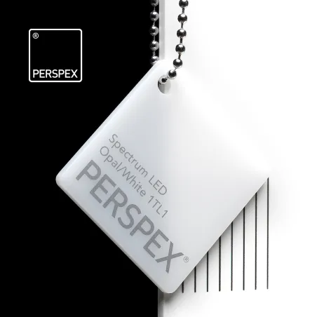 PMMA LED CN Espectro Difusor Blanco PERSPEX®