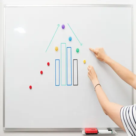 STEELBOND® Whiteboard I Chapa de acero magnética y borrable