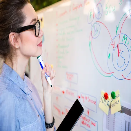 STEELBOND® Whiteboard I Chapa de acero magnética y borrable