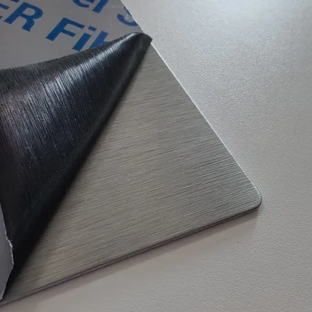 Chapa Aluminio Cepillado Anodizado | Calidad láser
