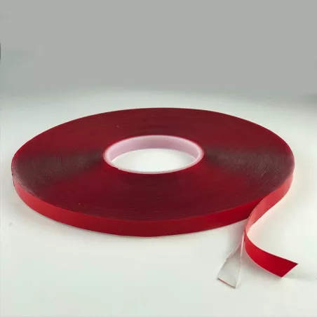 Cinta adhesiva doble cara transparente