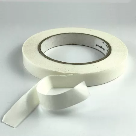 Espuma adhesiva doble cara blanca