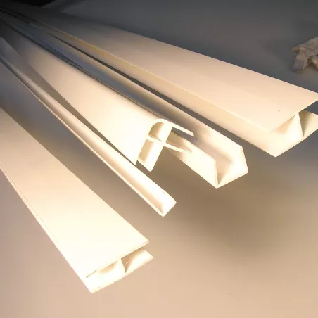 Perfiles PVC Blanco