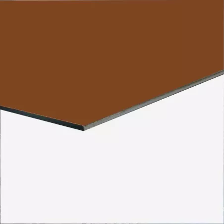 Chapa de aluminio color - Acabado satinado | Disponible por placa